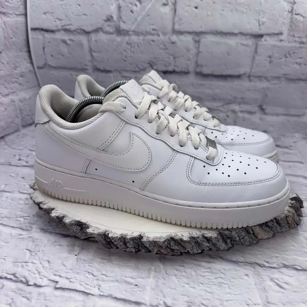 Nike Air Force 1 '07 Low Triple White Men’s Sneakers CW2288-111 Size 10 - No Box